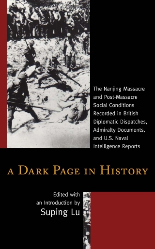 Imagen de portada: A Dark Page in History 1st edition 9780761865520