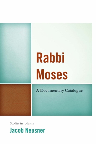 Cover image: Rabbi Moses 1st edition 9780761860914