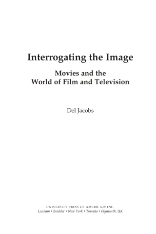 Imagen de portada: Interrogating the Image 1st edition 9780761846321