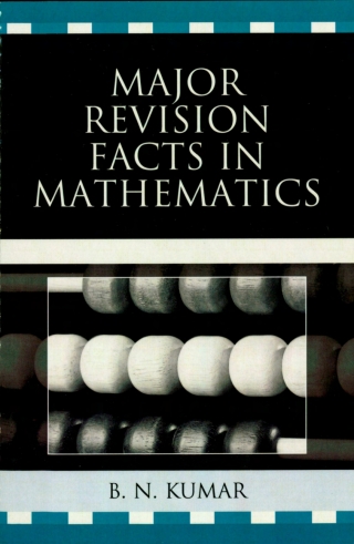 Cover image: Major Revision Facts in Mathematics 1st edition 9780761847847