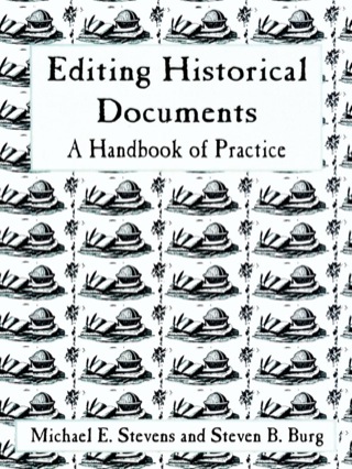 Cover image: Editing Historical Documents 9780761989608