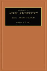 Omslagafbeelding: Advances in Atomic Spectroscopy, Volume 3 9780762300723