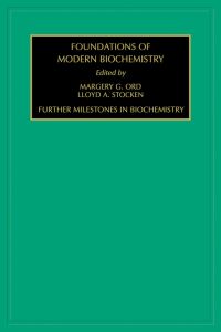 Imagen de portada: Further Milestones in Biochemistry 9780762300785