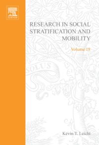 Imagen de portada: Research in Social Stratification and Mobility 9780762307524
