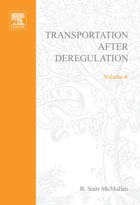 Imagen de portada: Transportation After Deregulation 9780762307807