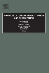 Cover image: Adv in Library Admin & Org Vol 25