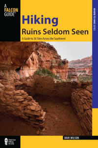 Titelbild: Hiking Ruins Seldom Seen 2nd edition 9780762761081