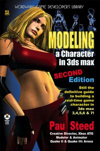 Cover image: Modeling a Character in 3ds Max 2nd edition 9781556220883