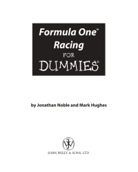 Cover image: Formula One Racing For Dummies 1st edition 9780764570155