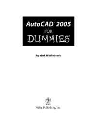 صورة الغلاف: AutoCAD 2005 For Dummies 1st edition 9780764571381