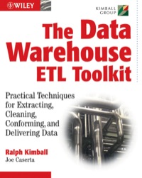 Cover image: The Data Warehouse ETL Toolkit: Practical Techniques for Extracting, Cleaning, Conforming, and Delivering Data 1st edition 9780764567575