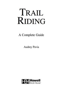 Titelbild: Trail Riding 1st edition 9780764579134