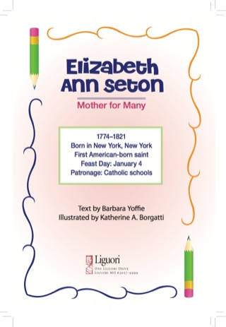 Cover image: Elizabeth Ann Seton 9780764822414