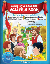 Cover image: Saints for Communities Activity Book 9780764825590