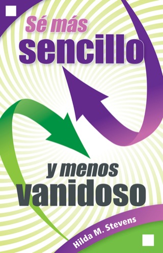 Cover image: Sé más sencillo y menos vanidoso