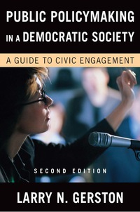 Cover image: Public Policymaking in a Democratic Society 2nd edition 9780765622402