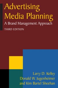 Cover image: Advertising Media Planning: A Brand Management Approach 3rd edition 9780765626363