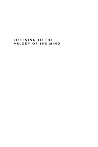 Titelbild: Listening to the Melody of the Mind 9780765706133