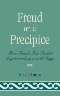 Omslagafbeelding: Freud on a Precipice 9780765706003