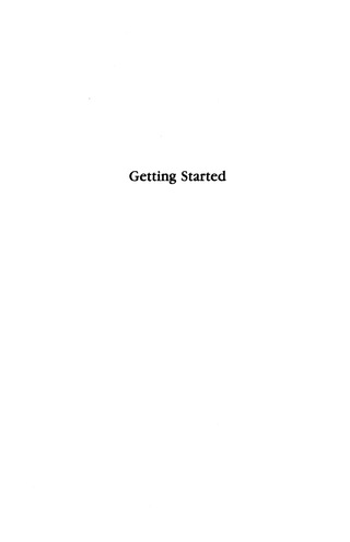 Immagine di copertina: Getting Started 9781568214511