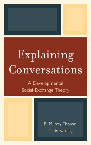 Cover image: Explaining Conversations 9780765708724