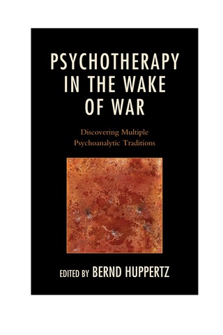Cover image: Psychotherapy in the Wake of War 1st edition 9780765709479