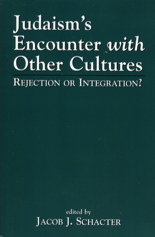 Cover image: Judaism's Encounter with Other Cultures 9780765759573