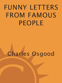 Cover image: Funny Letters from Famous People 9780767911757