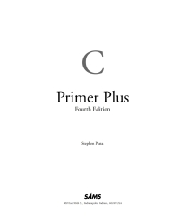 Cover image: C Primer Plus 4th edition 9780768658118