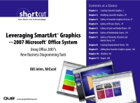 Imagen de portada: Leveraging SmartArt Graphics in the 2007 Microsoft Office System 1st edition 9780768668360