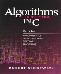 Cover image: Algorithms in C, Parts 1-4 3rd edition 9780201314526