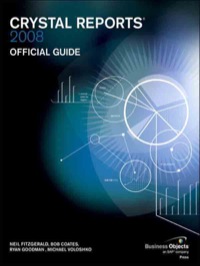 صورة الغلاف: Crystal Reports 2008 Official Guide 1st edition 9780672329890
