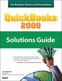 Imagen de portada: QuickBooks 2009 Solutions Guide for Business Owners and Accountants 1st edition 9780789737113