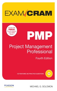 Cover image: PMP Exam Cram 4th edition 9780768690859