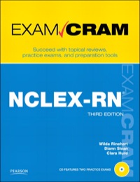 Cover image: NCLEX-RN Exam Cram 3rd edition 9780789744821