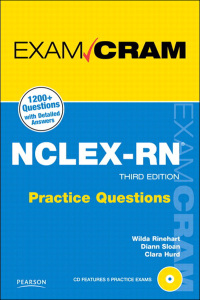 Imagen de portada: NCLEX-RN Exam Cram 3rd edition 9780789751065