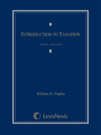 Cover image: Introduction to Taxation 6th edition 9780769881980