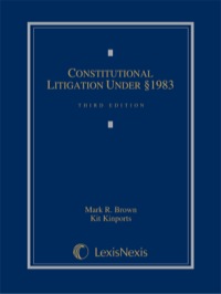 Cover image: Constitutional Litigation Under Section 1983 3rd edition 9780769892764