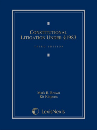 Cover image: Constitutional Litigation Under Section 1983 3rd edition 9780769892764