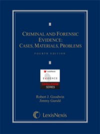Cover image: Criminal and Forensic Evidence 4th edition 9780769894386