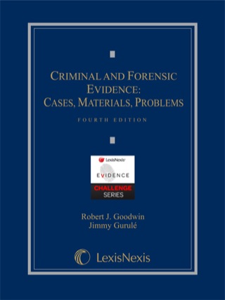 Cover image: Criminal and Forensic Evidence 4th edition 9780769894386