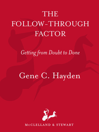 Cover image: The Follow-Through Factor 9780771038181