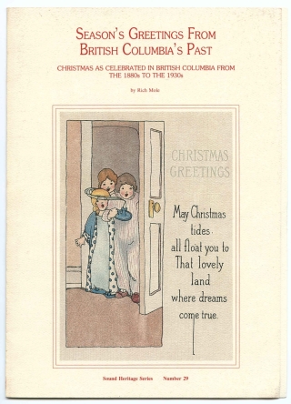 Cover image: Season's Greetings from British Columbia's Past 9780772677532
