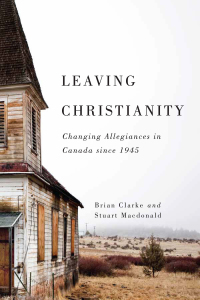 Cover image: Leaving Christianity 9780773550865
