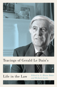 Cover image: Tracings of Gerald Le Dain's Life in the Law 9780773555181