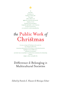 Cover image: The Public Work of Christmas 9780773556799