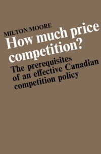 Imagen de portada: How Much Price Competition 9780773500839