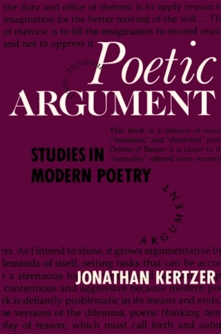 Cover image: Poetic Argument 9780773506794