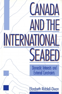 صورة الغلاف: Canada and the International Seabed 9780773506947