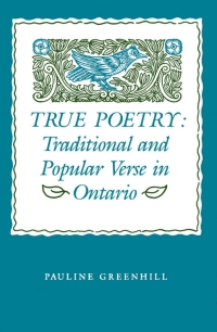 Cover image: True Poetry 9780773506978